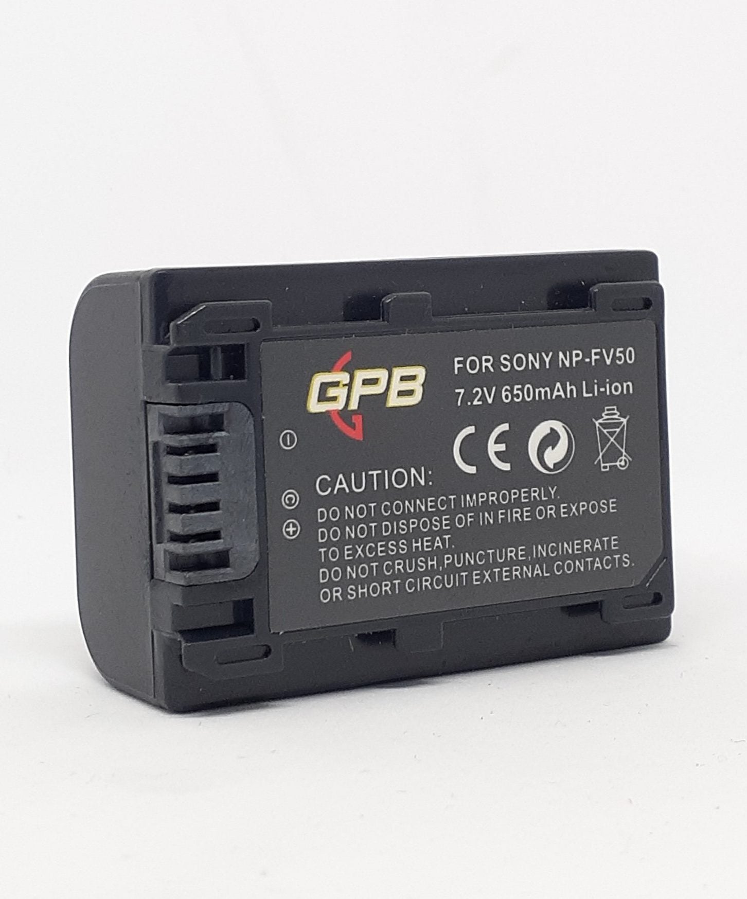 GPB Rechargeable Battery For Sony NP-FV50 Camera tek