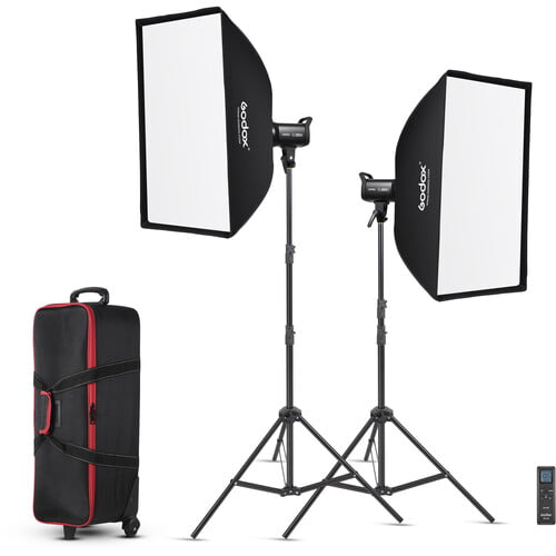 GODOX SL100Bi 2-LIGHT BI-COLOR LED VIDEO LIGHT KIT