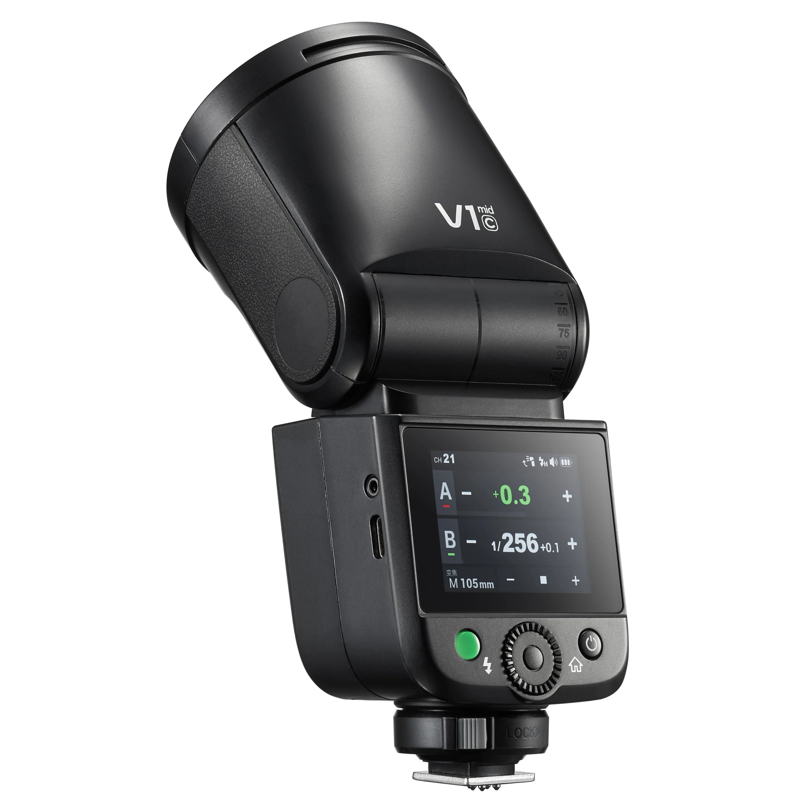 GODOX V1MID C TTL ON-CAMERA FLASH FOR CANON