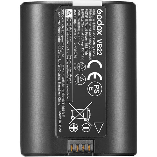 GODOX VB22 BATTERY FOR V480 TTL/V1MID FLASH