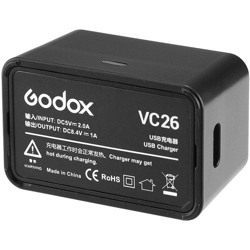 GODOX VC26 USB BATTERY CHARGER FOR V1 BATTERY