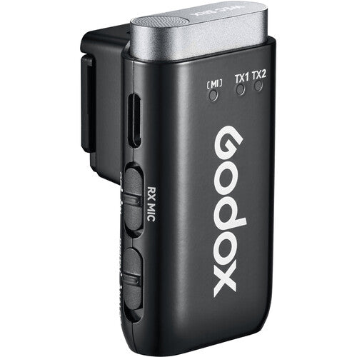 GODOX WEC-S 2-PERSON WIRELESS MICROPHONE SYSTEM FOR SONY CAMERAS (2.4 GHZ)