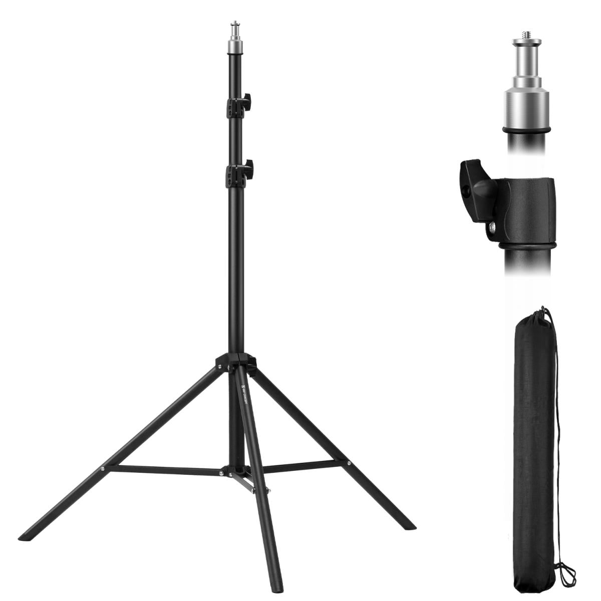 K&F CONCEPTS 2M LIGHT STAND FOR 5KG LOADS