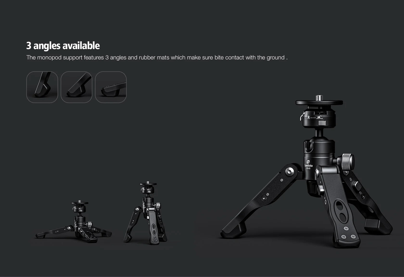 Leofoto VD-03 Monopod Support