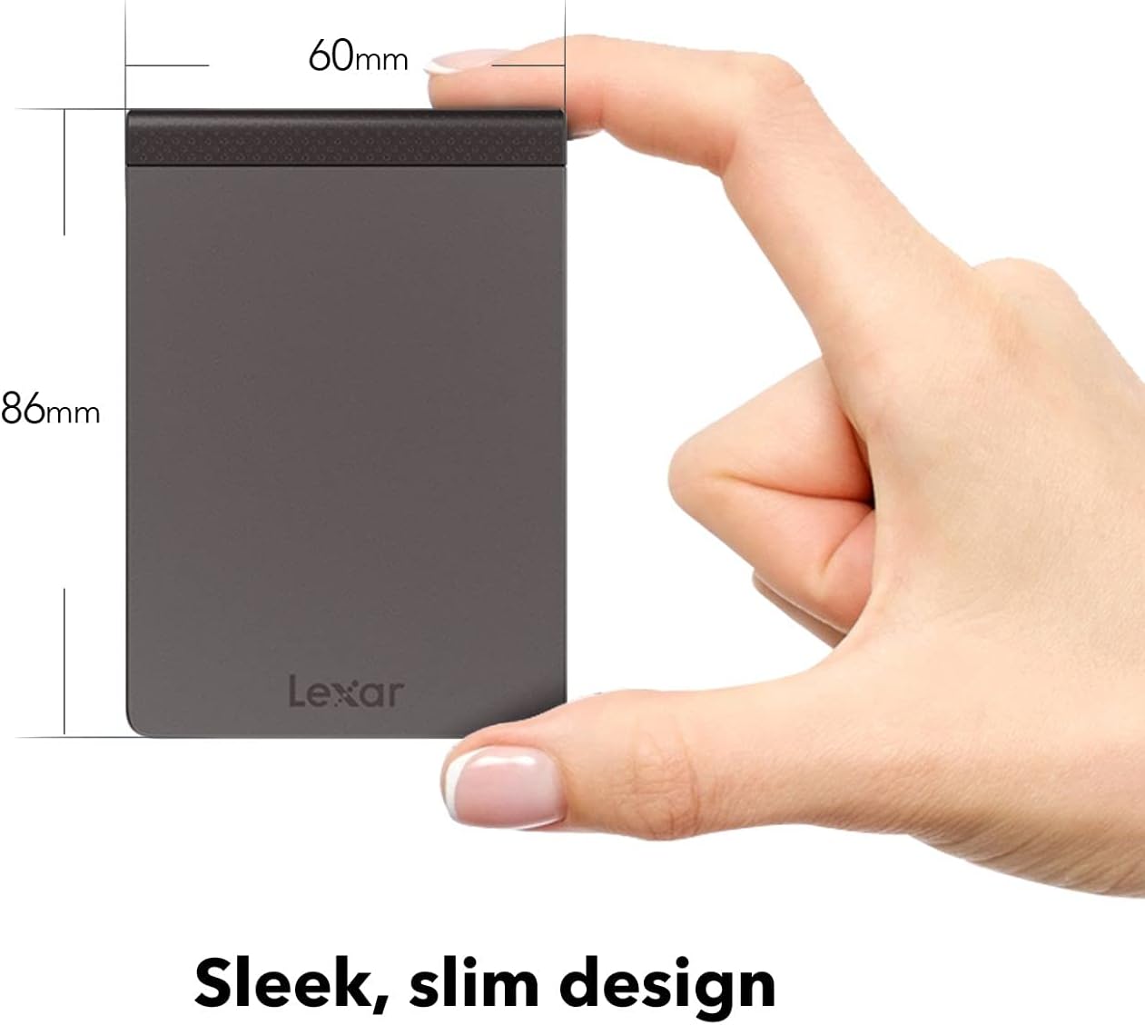 Lexar SL200 512GB Portable SSD, Up to 550MB/s, USB-C Camera tek