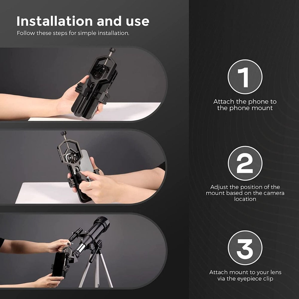 Neewer Telescope Smartphone Adapter Mount (Standard)
