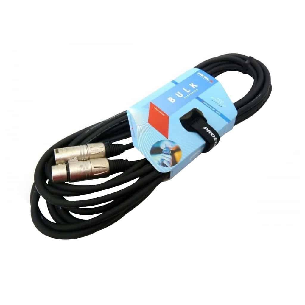 PROEL BULK250LU15 XLR - XLR MICROPHONE CABLE 15M