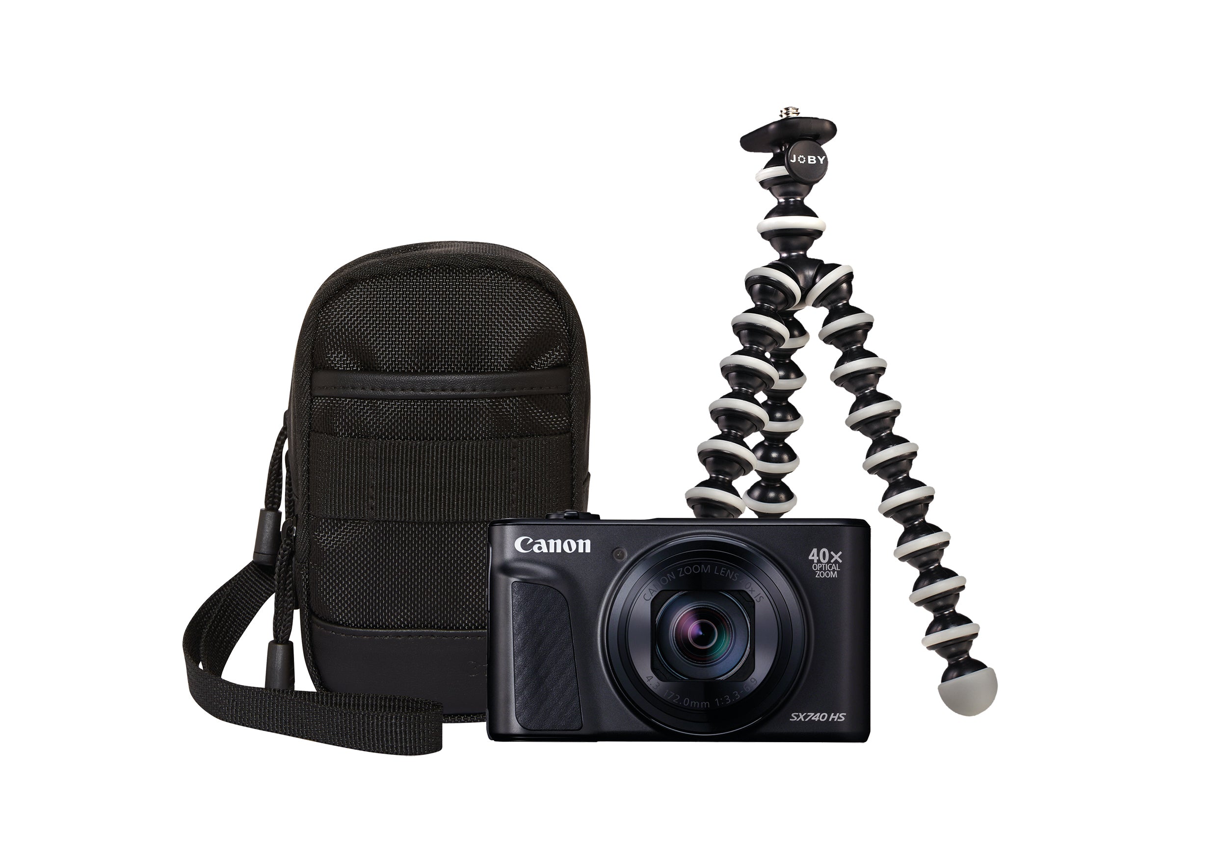 CANON PS SX740 HS LITE TRAVEL KIT (NEW) - INCLUDES TRAVEL CASE + SMALLRIG TRIPOD VT-10