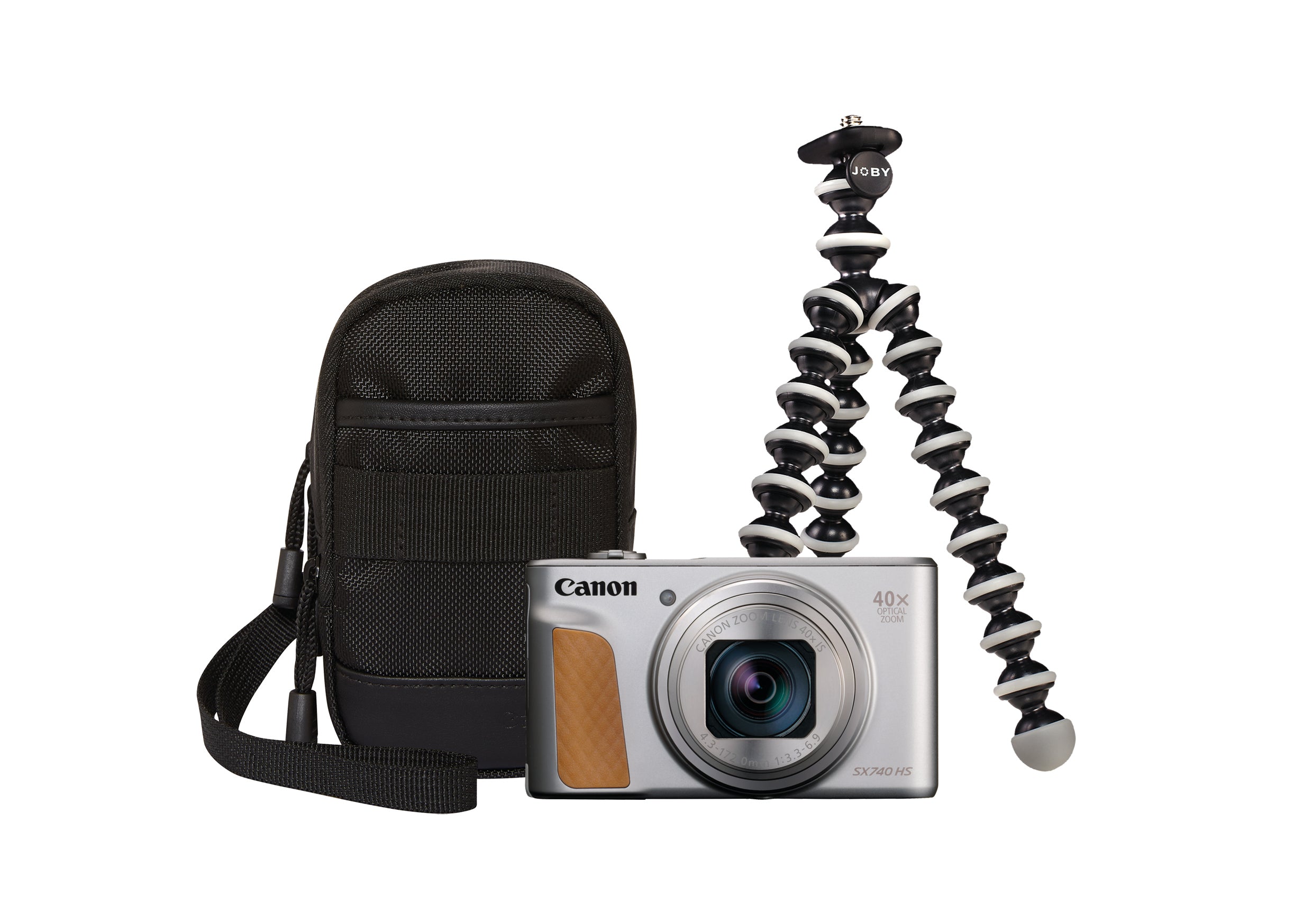 CANON PS SX740 HS LITE TRAVEL KIT (NEW) - INCLUDES TRAVEL CASE + SMALLRIG TRIPOD VT-10