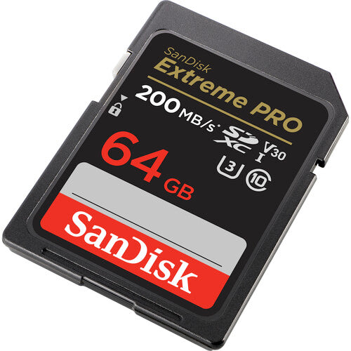 SanDisk 64GB Extreme PRO UHS-I SDXC Memory Card 200mb/s Camera tek