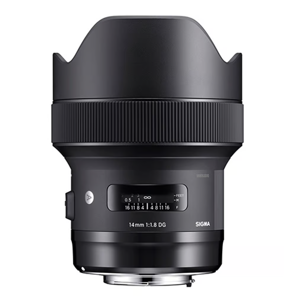 Sigma 14mm F/1.8 DG Canon Mount Rental - From R500 P/Day