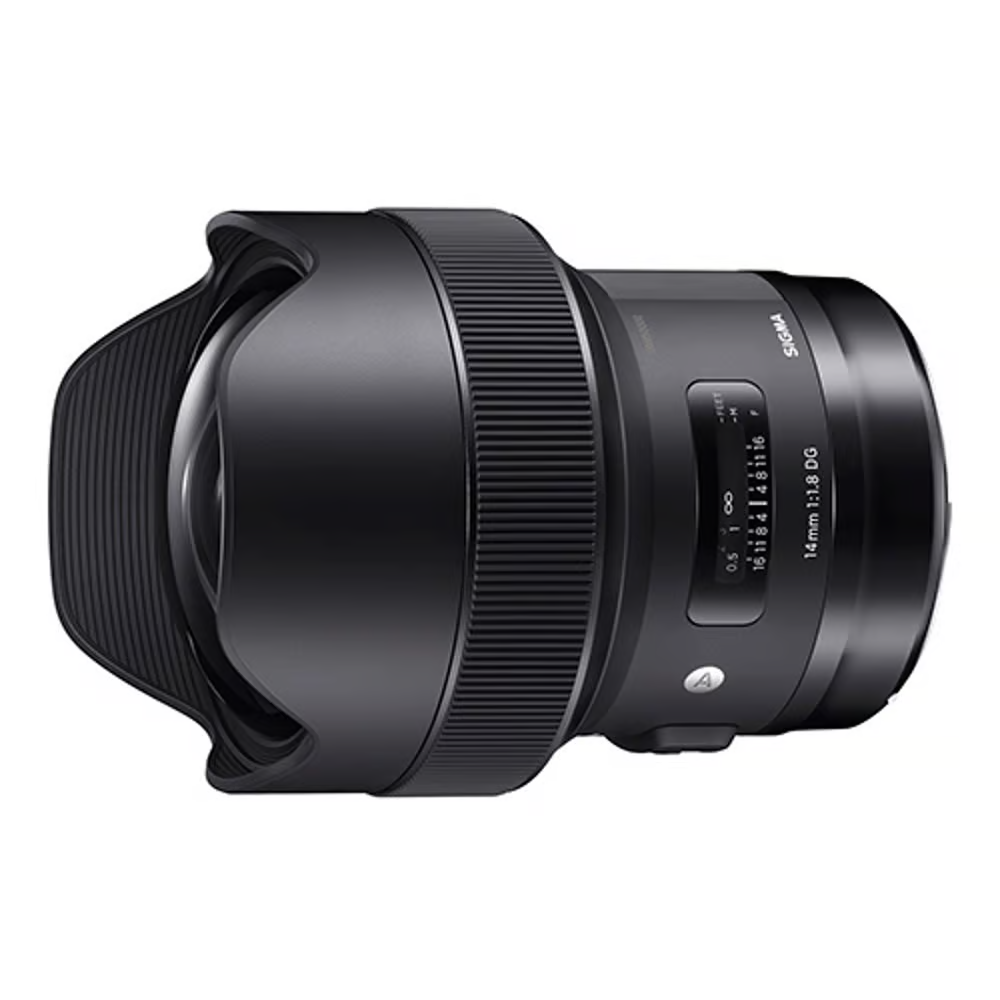 Sigma 14mm F/1.8 DG Canon Mount Rental - From R500 P/Day