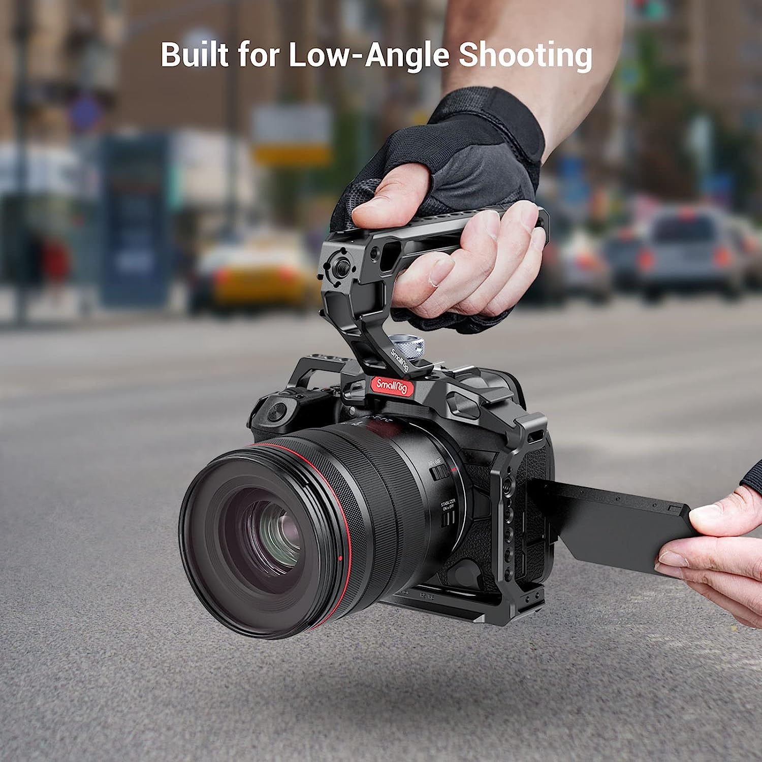 SMALLRIG TOP HANDLE WITH 3/8"-16 LOCATING PINS ARRI GRIP FOR CAMERA CAGE Camera tek