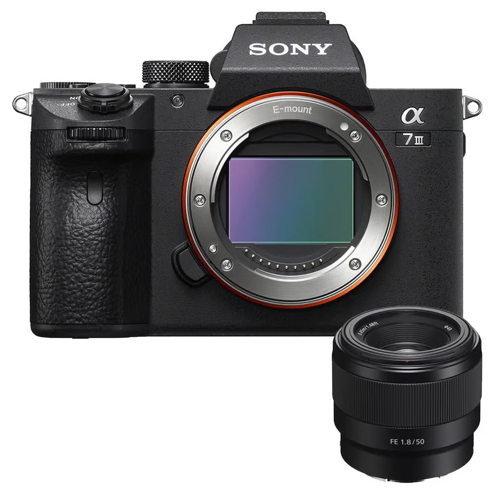 Sony Alpha A7 III Mirrorless Camera Body + Free 50mm f/1.8