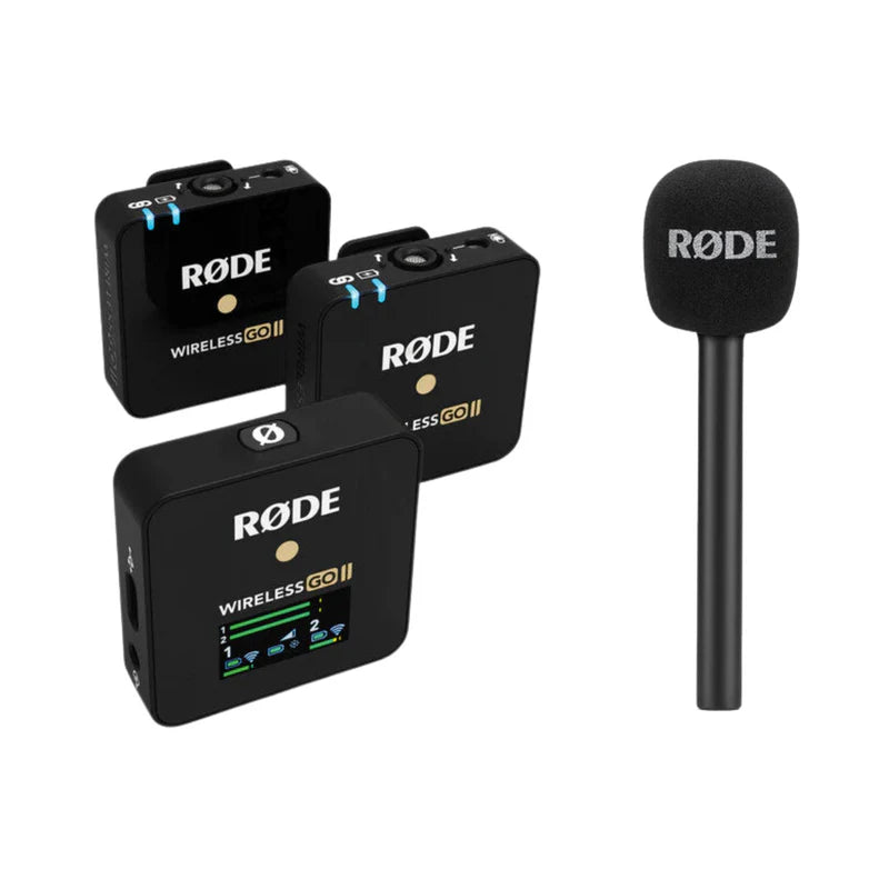 Rode Wireless GO II 2-Person Compact Digital Wireless Microphone System/Recorder (2.4 GHz) Rental- R350 P/Day