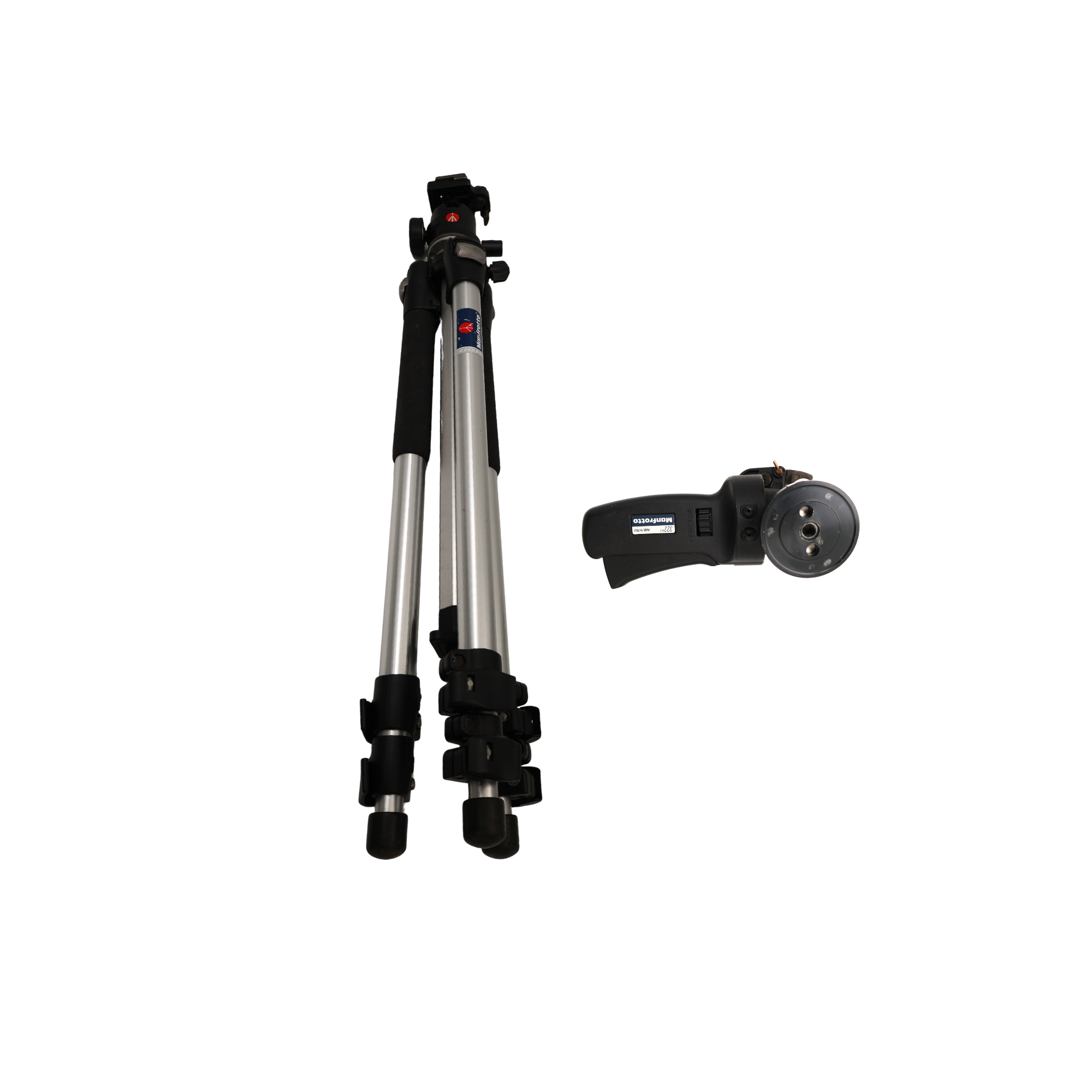 MANFROTTO 055CL + 488RC2 BALLHEAD + 322RC2 GRIP - SECOND HAND