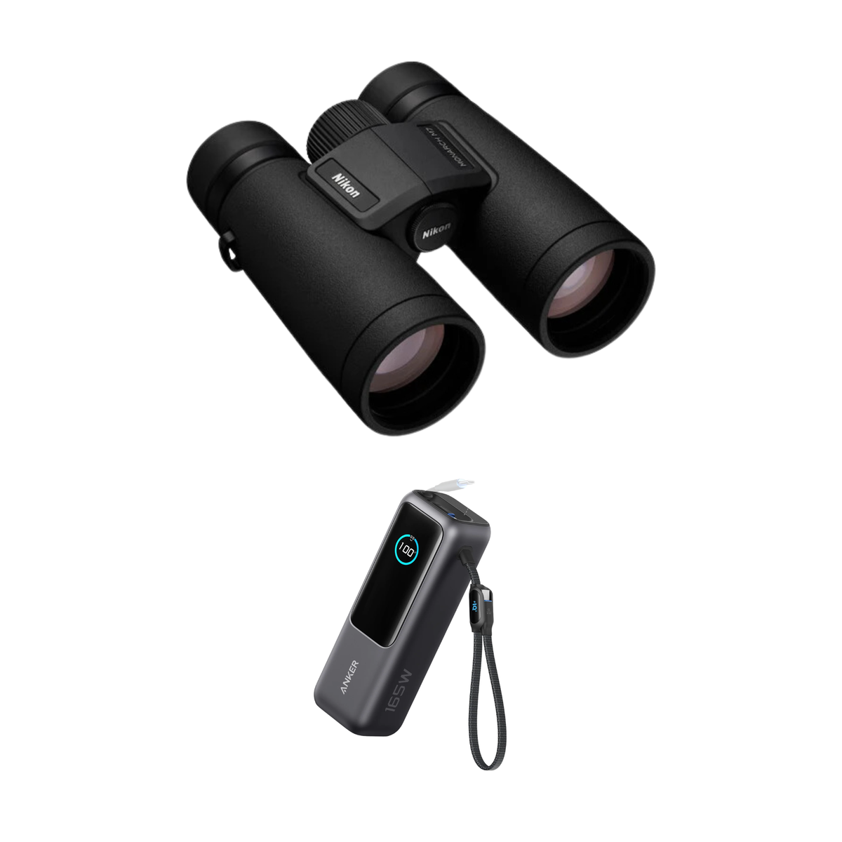 Nikon 8x42 Monarch M7 Binoculars + Free Anker A1695 165W USB-C Power Bank (25000mAh) Camera tek