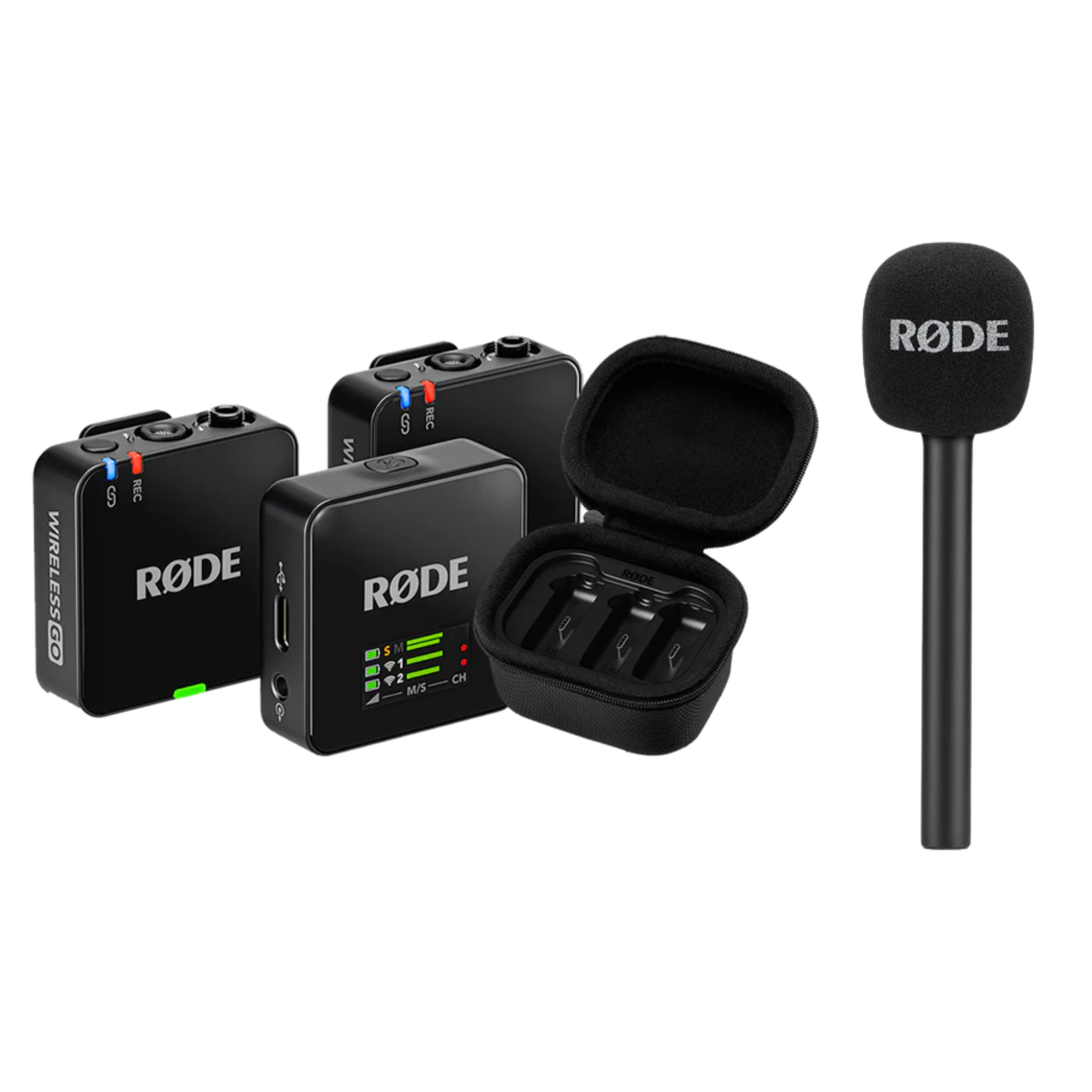 RODE WIRELESS GO (GEN 3) 2 PERSON WIRELESS MIC + Free Rode Charge Case and Interview GO