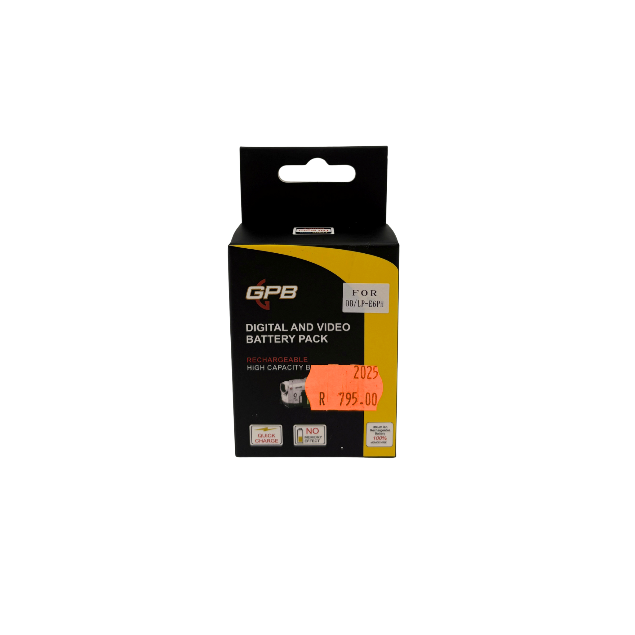 GPB BATTERY FOR CANON LP-E6PH