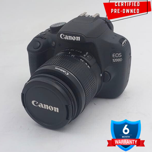 Canon EOS 1200D DSLR Camera Starter Bundle with 18-55mm Lens Second hand