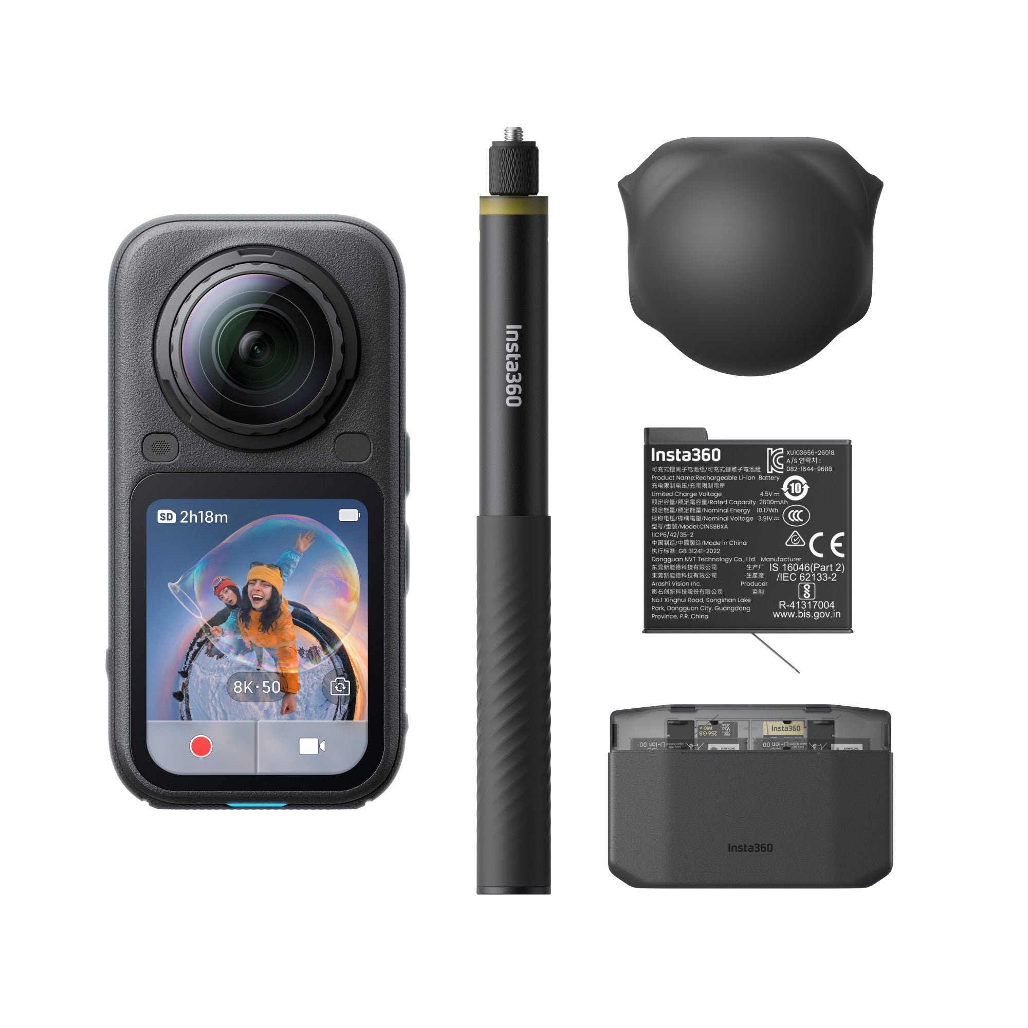 Insta360 X6 Essentials Bundle black Camera tek
