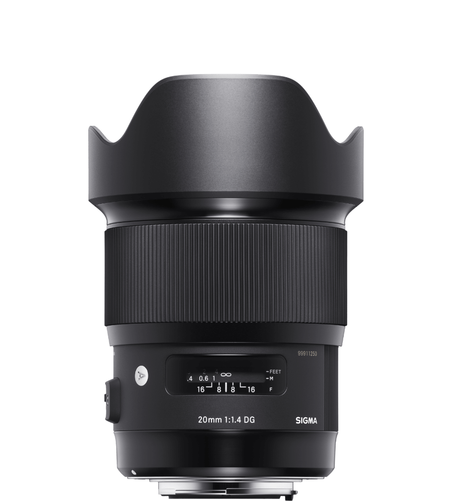 Sigma 20mm f/1.4 DG HSM Art Lens Nikon Rental - From R350 P/DAY