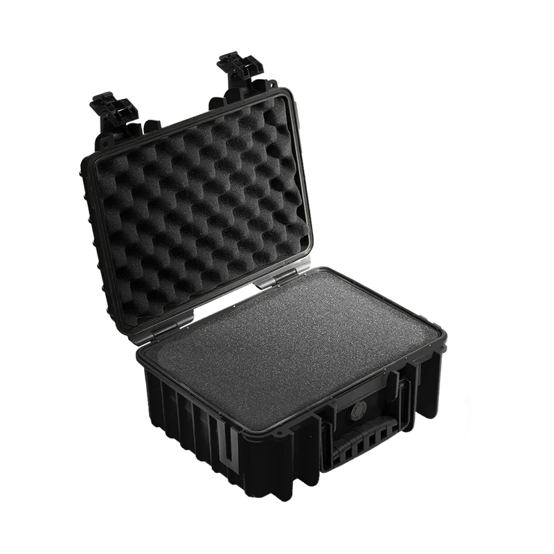 B&W INTERNATIONAL CASE TYPE 3000 W/FOAM - BLACK