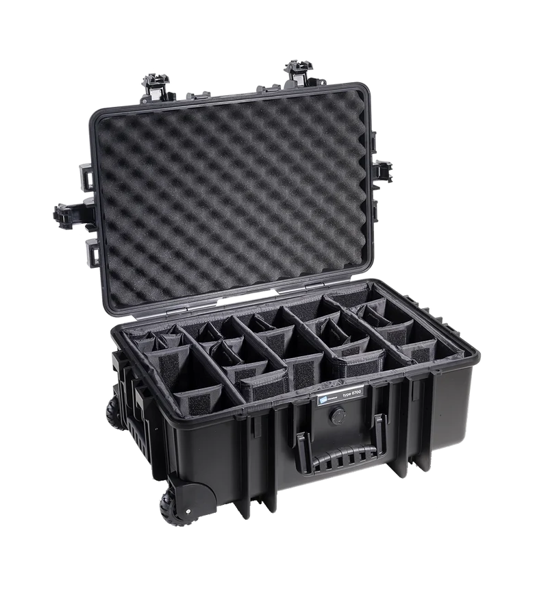 B&W INTERNATIONAL O/D CASE TYPE 6700 - BLACK