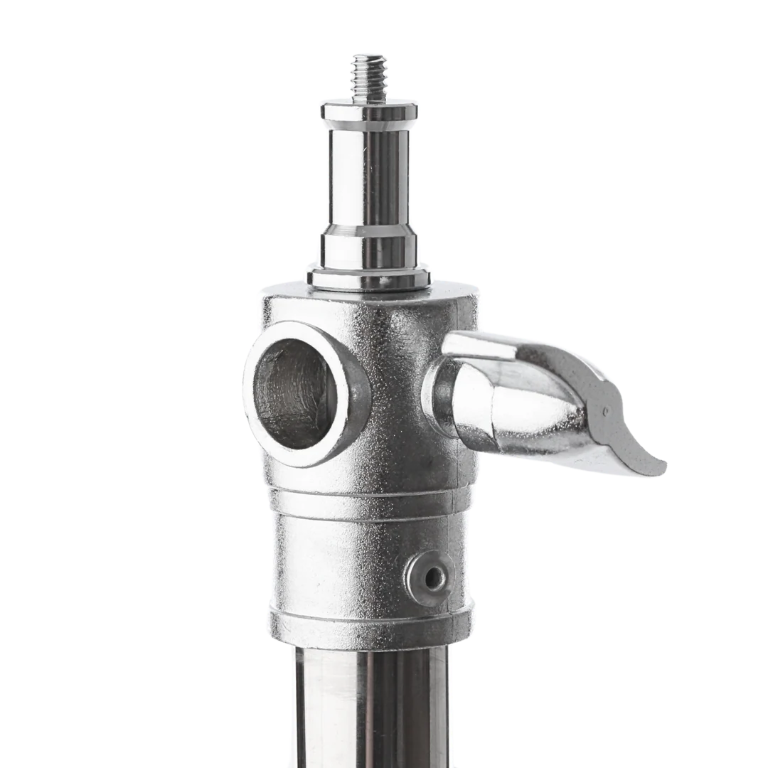 SSS-280 280CM STAINLESS STEEL SPRING-LOADED LIGHT STAND