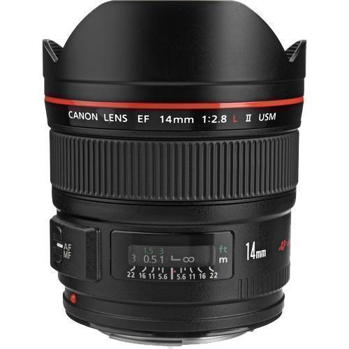 Canon EF 14mm f/2.8L II USM Lens Camera tek