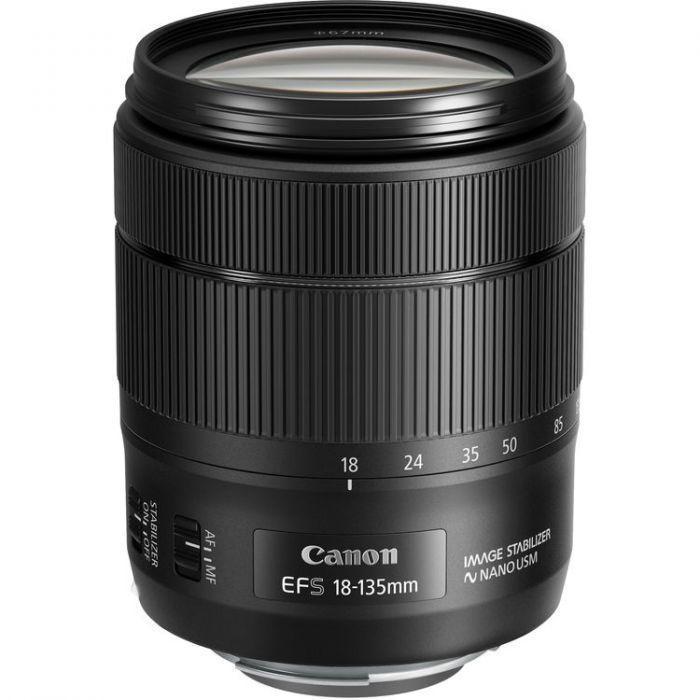 Canon EF-S 18-135mm f/3.5-5.6 IS Nano USM Lens Camera tek