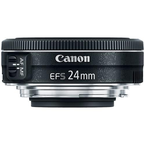 Canon EF-S 24mm F/2.8 STM Pancake Lens Camera tek