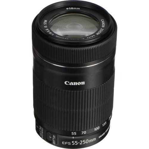 Canon EF-S 55-250mm F4-5.6 IS STM Camera tek