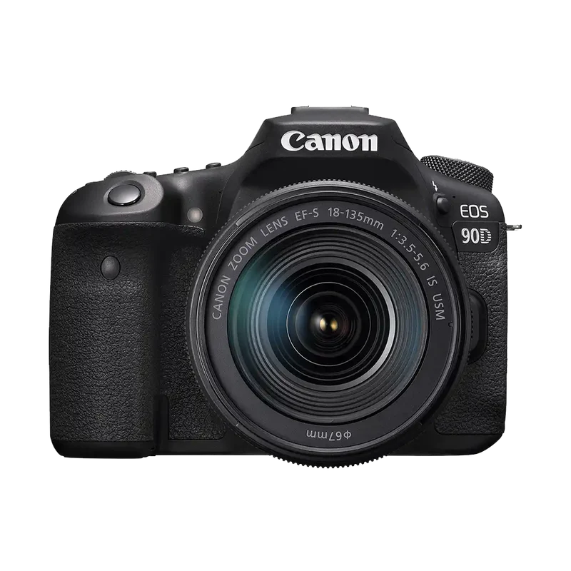 Canon EOS 90D DSLR Camera with 18-135mm f/3.5-5.6 IS USM Lens