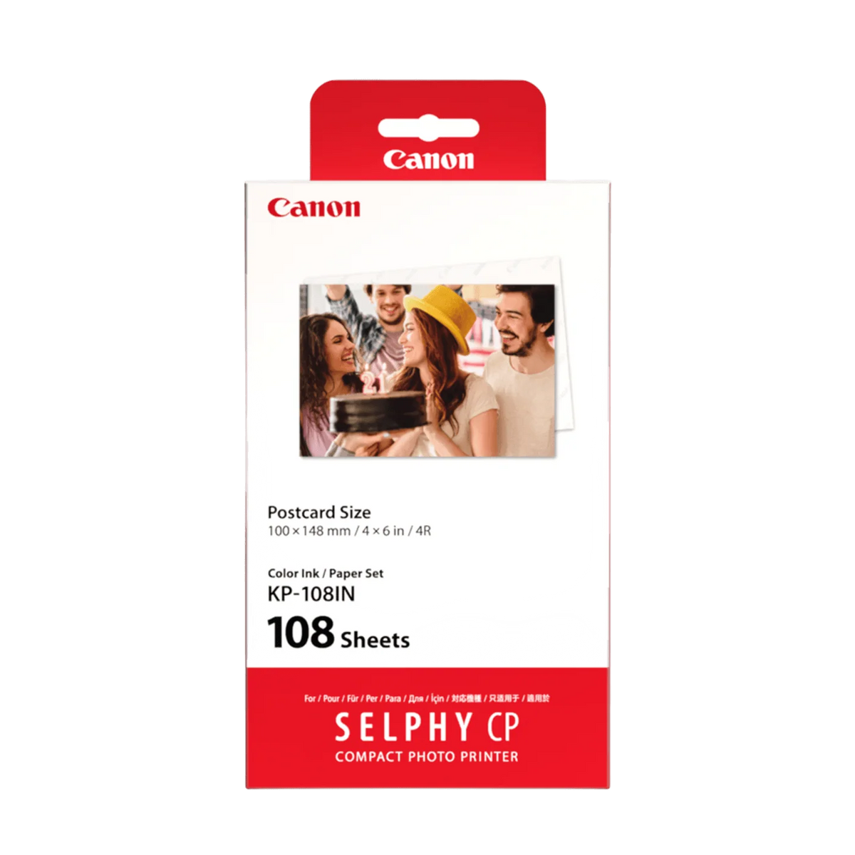 Canon KP-108IN Colour Ink/Paper set Camera tek