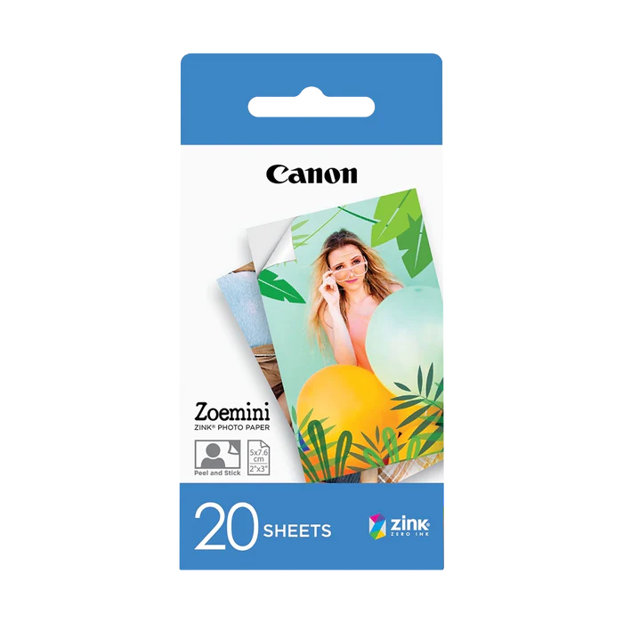 Canon ZoeMini Zink Photo Paper (20 Pack)