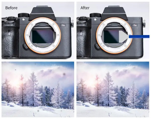 K&F CONCEPT SENSOR CLEANING SWAB KIT FULL FRAME SIZE