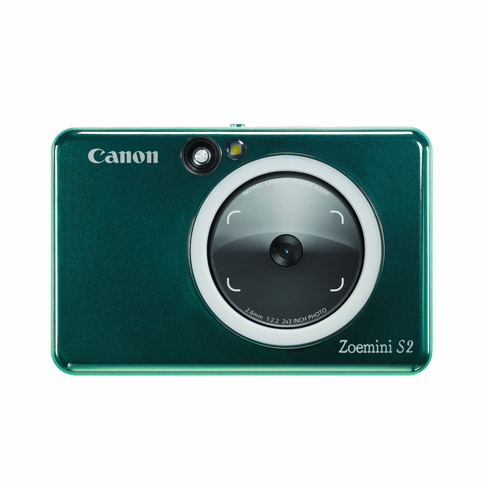 Canon ZoeMini S2 Instant Camera & Printer Green Camera tek