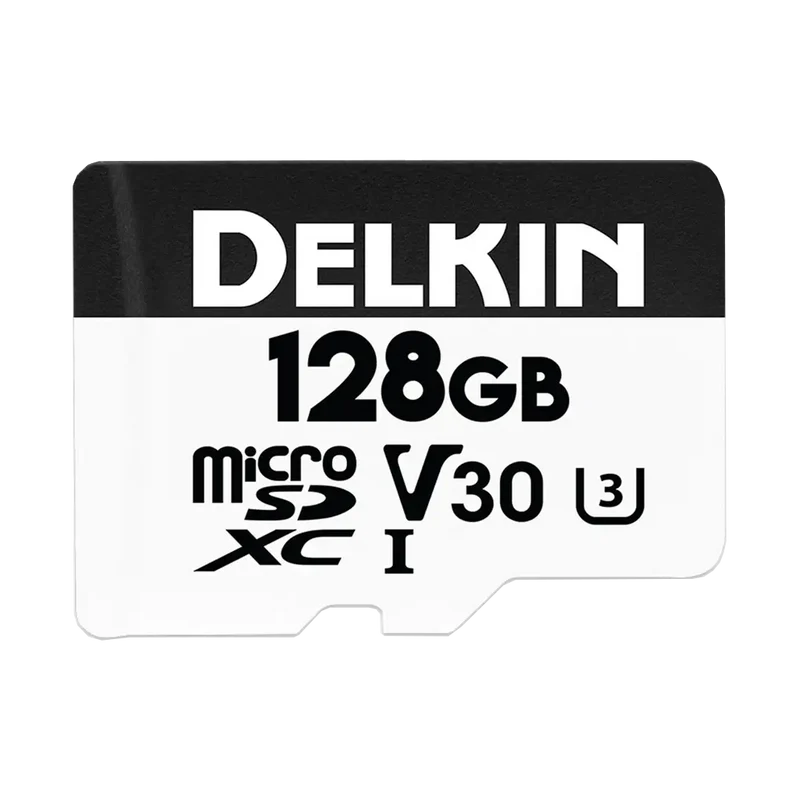 Delkin Devices 128GB Hyperspeed UHS-I SDXC Memory Card with SD Adapter - 100 MB/s