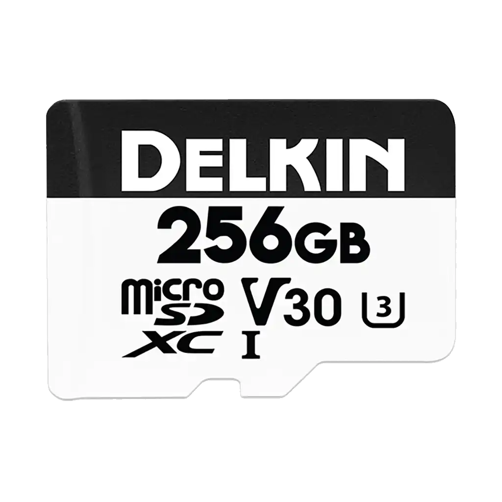 DELKIN DEVICES DRONE MICRO SD UHS-I V30 CARD 256GB Camera tek
