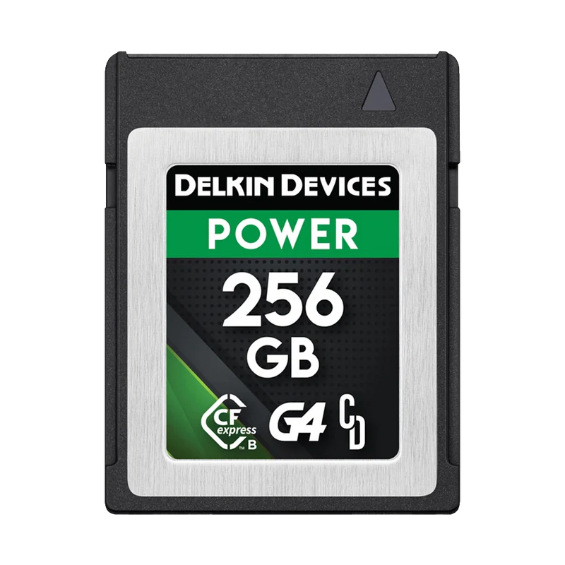 Delkin Devices 256GB POWER G4 CFexpress Card for Fast Action