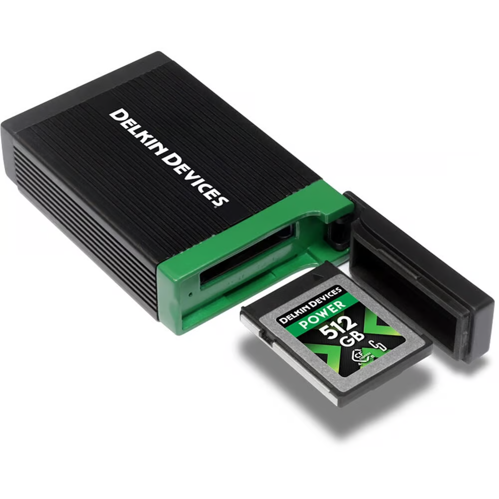 DELKIN DEVICES CFEXPRESS TYPE B USB4 CARD READER