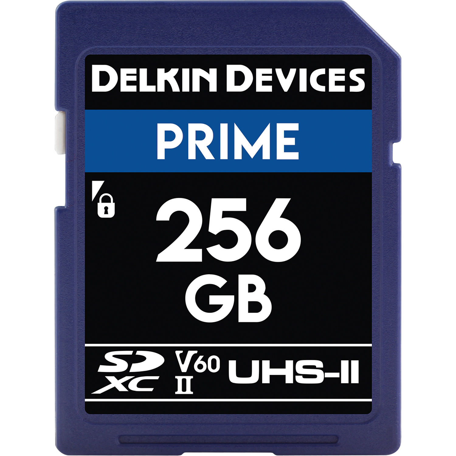 Delkin Devices 256GB Prime UHS-II SDXC Memory Card 280MB/s Camera tek