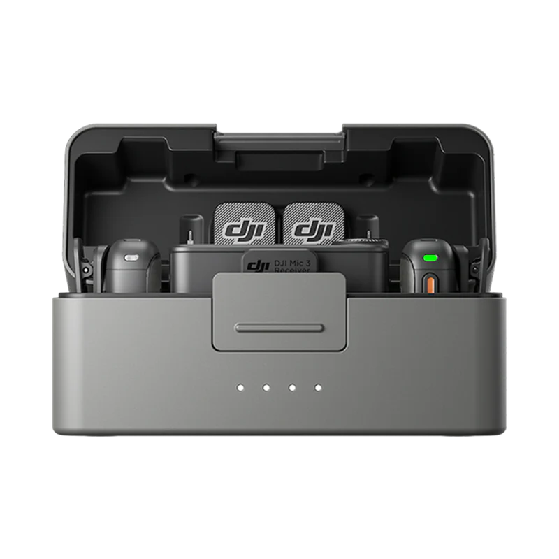 DJI Mic 3 2-Person Compact Digital Wireless Microphone System/Recorder for Camera and Smartphone (2.4 GHz)