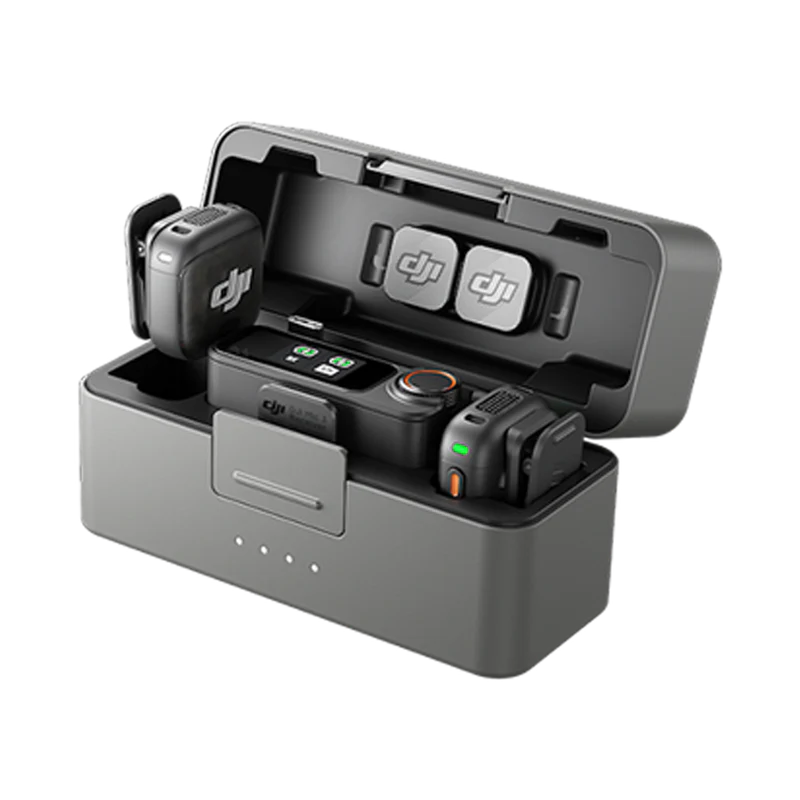 DJI Mic 3 2-Person Compact Digital Wireless Microphone System/Recorder for Camera and Smartphone (2.4 GHz)