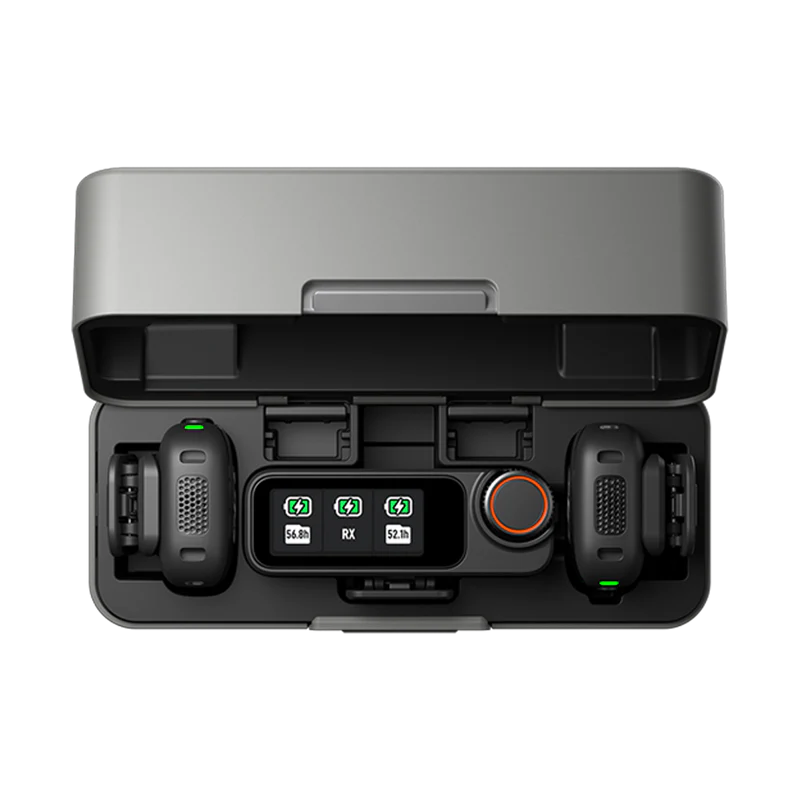 DJI Mic 3 2-Person Compact Digital Wireless Microphone System/Recorder for Camera and Smartphone (2.4 GHz)