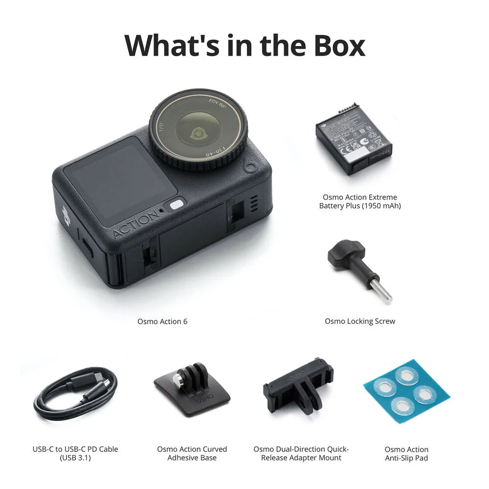 DJI OSMO ACTION 6 STANDARD COMBO