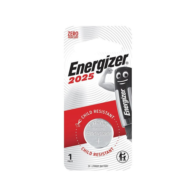 ENERGIZER 3V LITHIUM CR2025 CARD 1