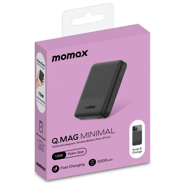 MOMAX Q.MAG MINIMAL MAGNETIC WIRELESS BATTERY PACK Camera tek