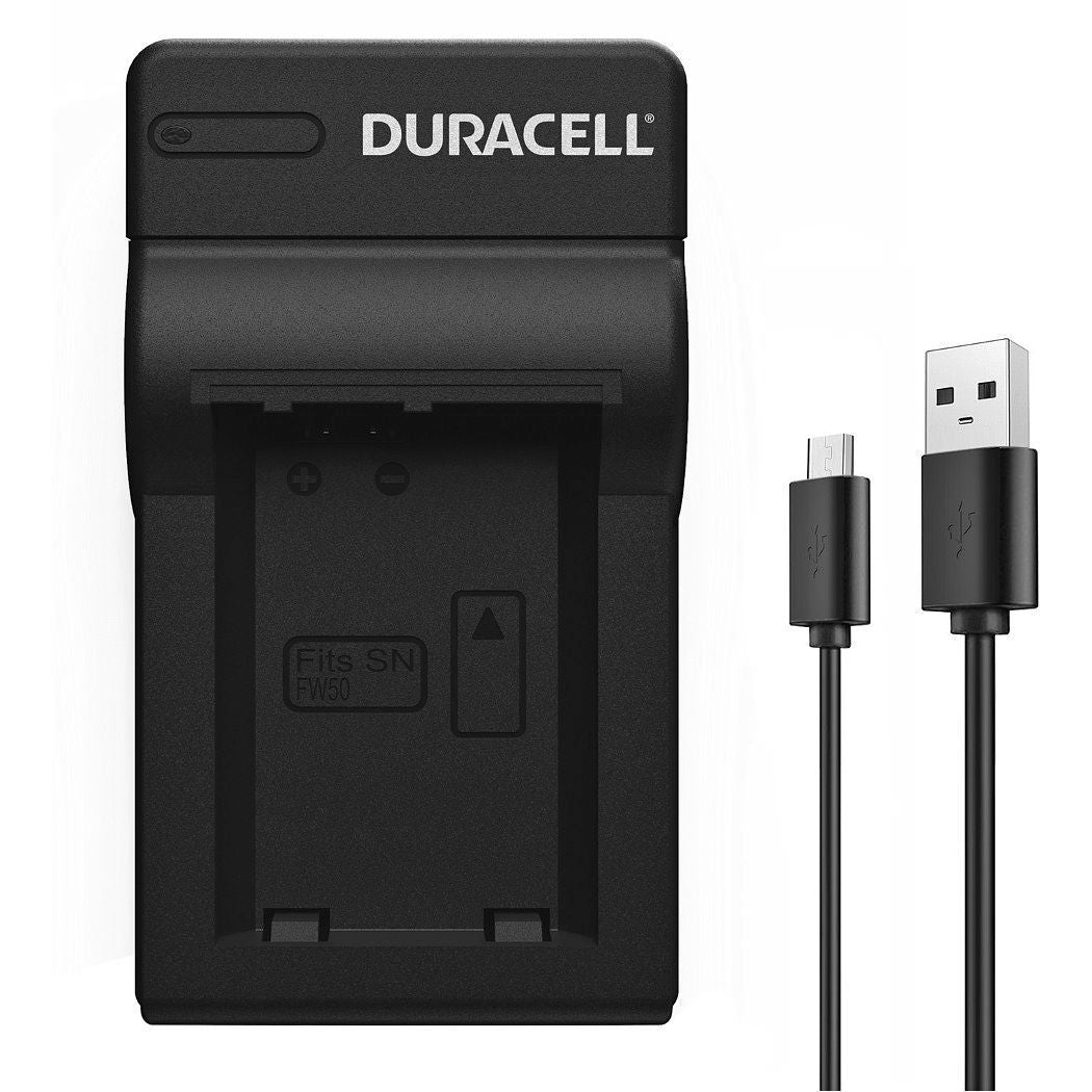 DURACELL USB BATTERY CHARGER - FOR SONY NP-FW50 Camera tek